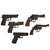 Original Rubber Hollywood Film Prop Pistols from Ellis Props & Graphics - Glock - Beretta - Smith & Wesson - Sig Sauer - 5 Items Original Items