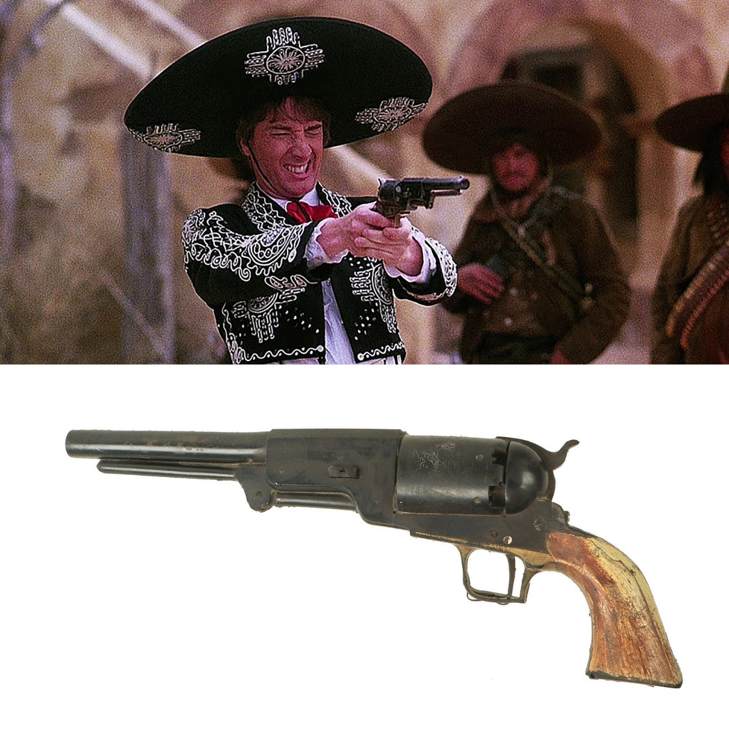 Original Rubber Film Prop Colt Walker Revolver From Ellis Props - As Used in Three Amigos (1986) Original Items