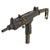 Original Film Prop Cap Plug Firing IMI UZI with Folding Stock by Marushin From Ellis Props - As Used in Hollywood Film Congo (1995) Original Items