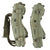 Original Vietnam War Era U.S. Navy RT-196/PRC-6 "Walkie Talkie" Radio Receiver Transmitters - Set of Two Original Items