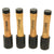 Original Vietnam War Chinese Type 67 Set of 4 Training Stick Grenades in Chinese Carrier - Inert Original Items