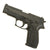 Original Rubber Hollywood Film Handguns from Ellis Props & Graphics - Set of Five Original Items