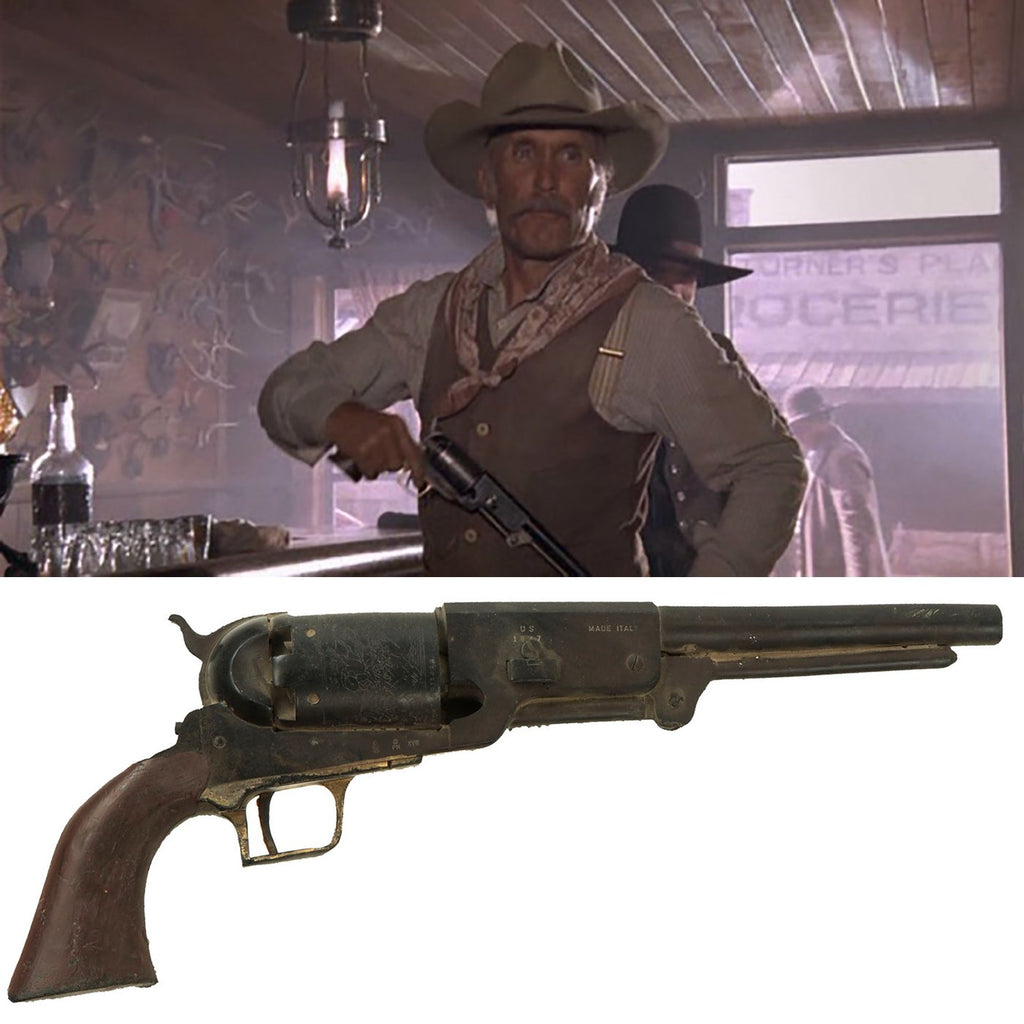 Original Rubber Film Prop Colt Walker Revolver From Ellis Props - As Used in Television Series Lonesome Dove Original Items