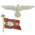 Original U.S. WWII Named Bring Back Set in Crate - Helmet, Belt, German Flags, and Tornister Backpacks Original Items
