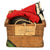 Original U.S. WWII Named Bring Back Set in Crate - Helmet, Belt, German Flags, and Tornister Backpacks Original Items