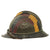 Original Italian WWI French Made M1916 Adrian Helmet with Rare Camouflage Paint Original Items