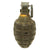 Original U.S. WWII Inert MkII Pineapple Grenade with Yellow Ring & M200A1 Fuze Original Items