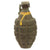 Original U.S. WWII Inert MkII Pineapple Grenade with Yellow Ring & M200A1 Fuze Original Items