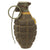 Original U.S. WWII Inert MkII Pineapple Grenade with Yellow Ring & M200A1 Fuze Original Items