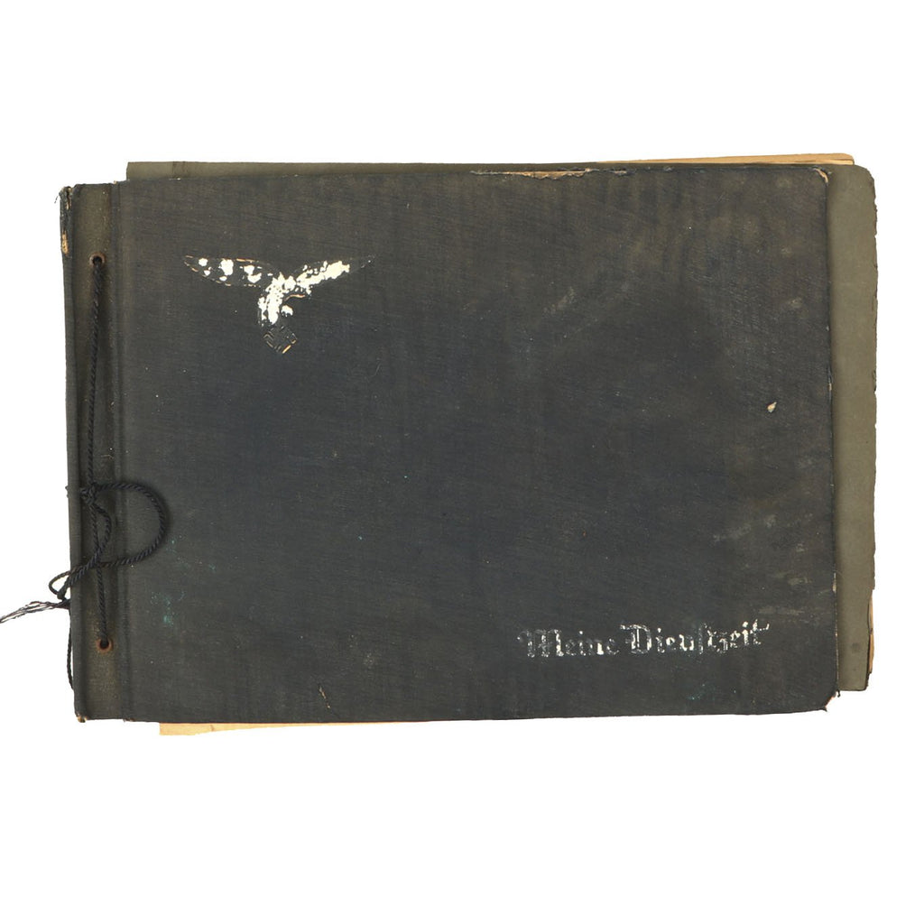 Original German WWII Luftwaffe Photo Album 1938 to Occupation of Paris - 110 Photos Original Items