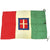Original Italian WWII Wool Multi-piece National Flag with Hang Ties - 38" X 59" Original Items