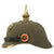 Original Imperial German WWI Prussian M1895 Infantry Ersatz Felt Pickelhaube Spiked Helmet - Filzhelm Original Items
