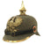 Original Imperial German WWI Prussian M1895 Infantry Ersatz Felt Pickelhaube Spiked Helmet - Filzhelm Original Items