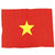 Original Vietnam War Northern Vietnamese Army 23" x 31" Flag - Democratic Republic of Vietnam Original Items