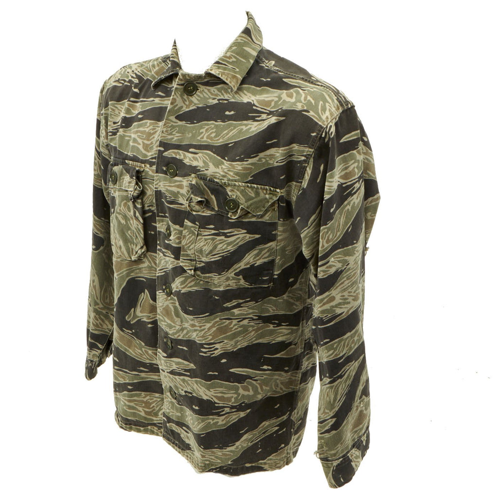 Original Vietnam War U S Special Forces Tiger Stripe Tadpole Camoufla original-vietnam-war-u-s-special-forces-tiger-stripe-tadpole-camoufla