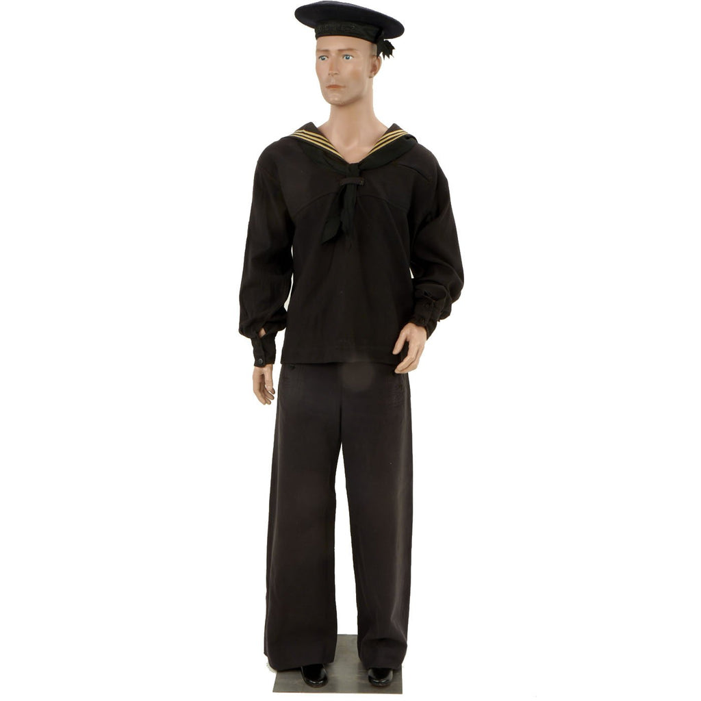 Original U.S. WWI Navy Submarine U.S.S. E-2 (Sturgeon) Crewman Uniform Original Items