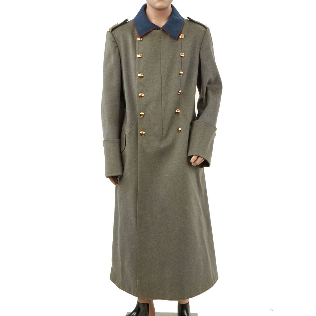 Original Imperial German WWI Bavarian Medical Officer Field Greatcoat Original Items
