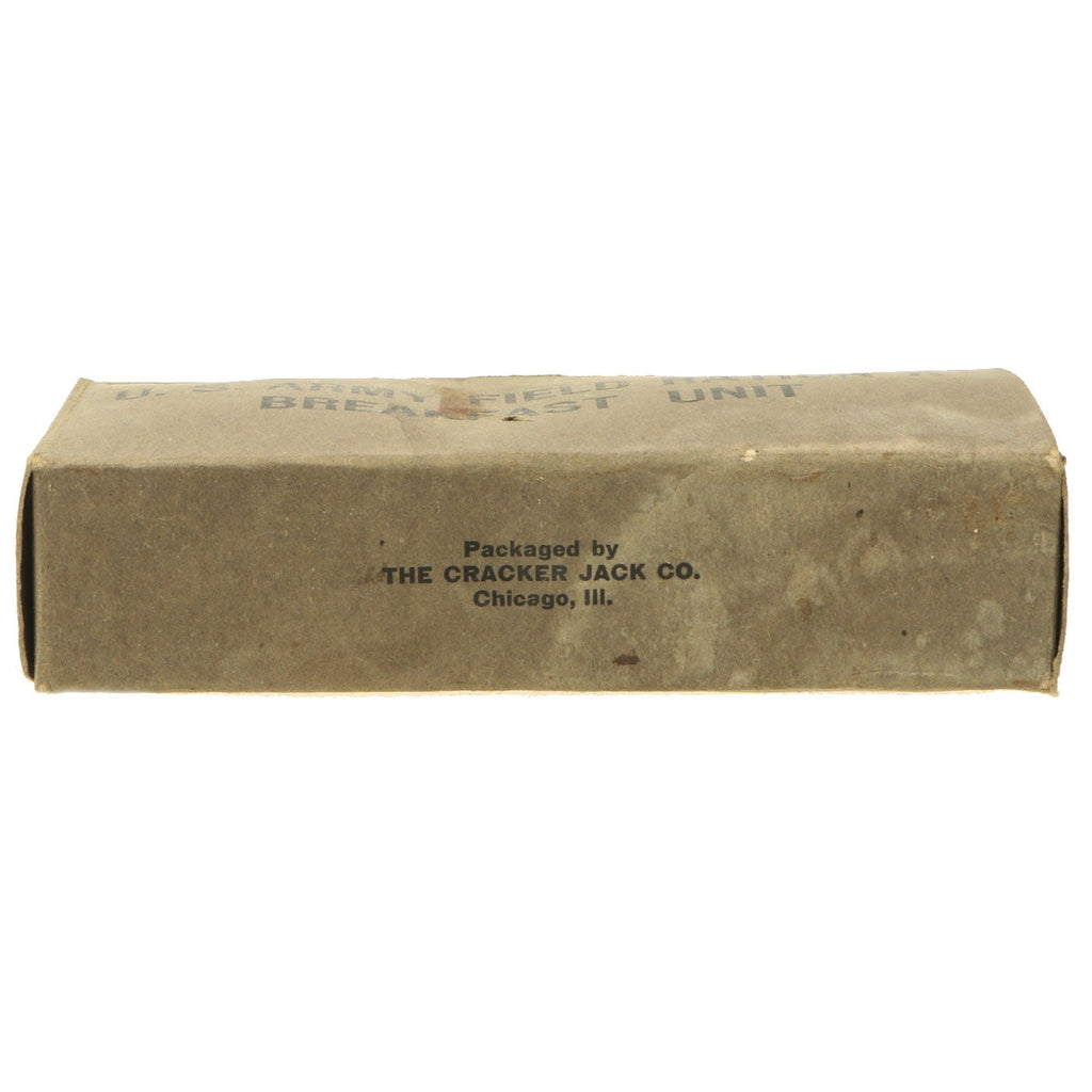 K Rashion Original U.S. WWII Early War Unissued K Ration Breakfast Unit by The C ...