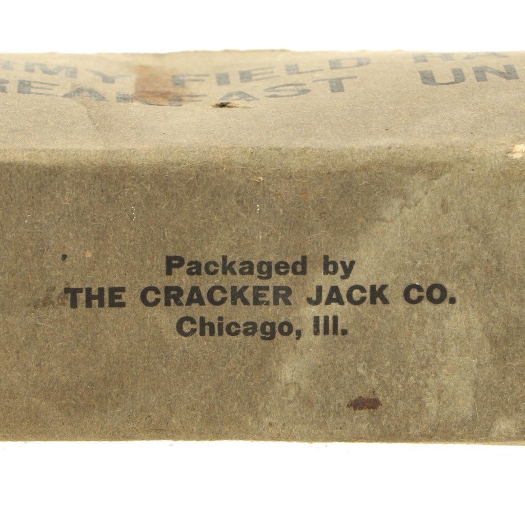 K Rashion Original U.S. WWII Early War Unissued K Ration Breakfast Unit by The C ...