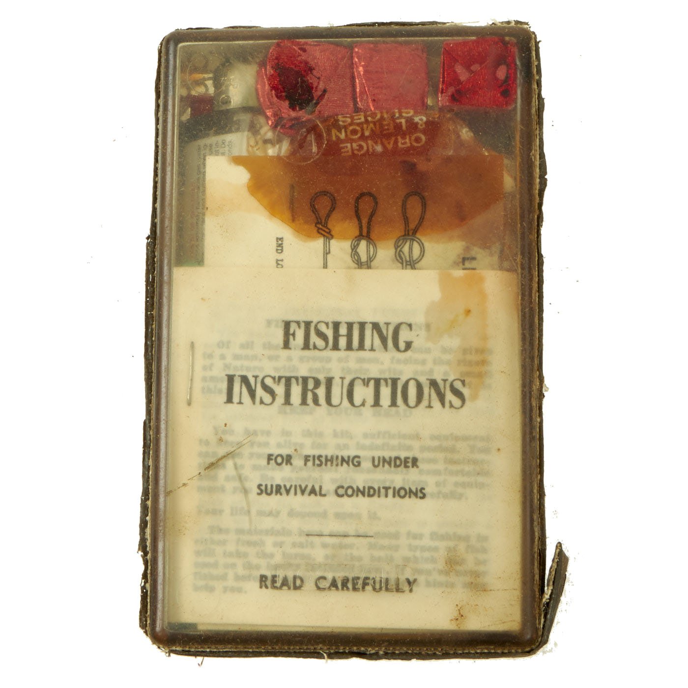 Old Command Packaging Original Rare U.S. Vietnam War Survival Kit & Ration Packaging Collect ...