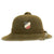 Original German WWII Second Model Afrikakorps Sun Helmet with Badges - Dated 1942 Original Items
