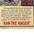 Original U.S. WWI Go Over The Top With The Tank That Will Win the War - Kan the Kaiser Poster Original Items