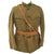 Original U.S. WWI Named Artillery Captain Service Coat with Sam Browne Belt Original Items