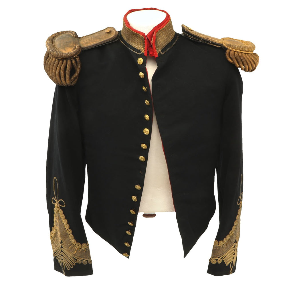 Original U.S. Pre-WWI Marine Corps Officer Named Mess Dress Jacket - Dated 1904 Original U.S. Pre-WWI Marine Corps Officer Named Mess Dress Jacket - Dated 1904