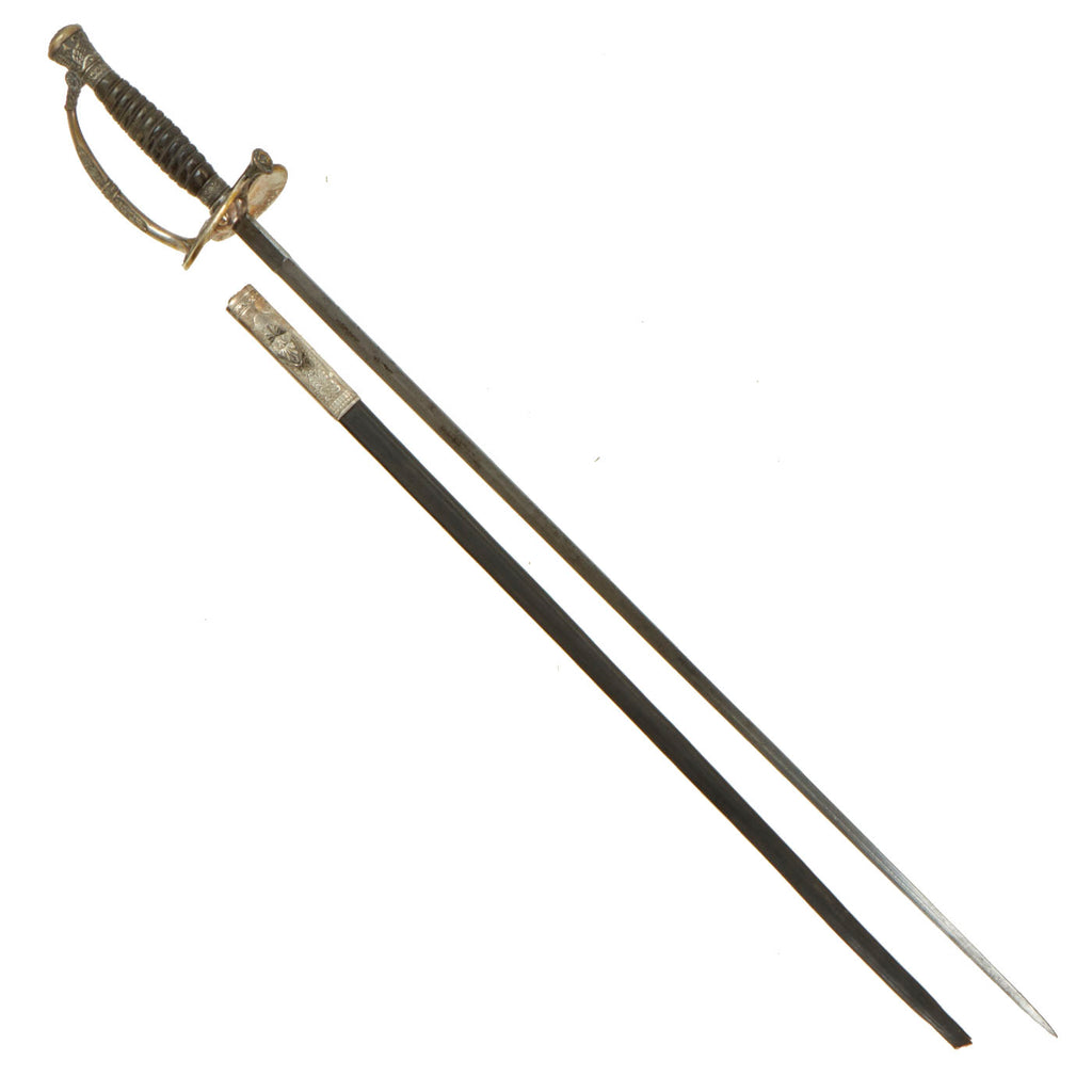 Original Belgian Pre-WWI Diplomat’s Court Sword by Fonson of Brussels - Circa 1900 Original Items