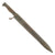 Original German WWI M1898/05 n/A Butcher Bayonet with Steel Scabbard by Mauser - Dated 1917 Original Items