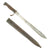 Original German WWI M1898/05 n/A Butcher Bayonet with Steel Scabbard by Mauser - Dated 1917 Original Items