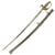 Original Swedish Model 1859 Infantry Officer's Sword with Steel Scabbard Original Items