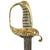 Original Swedish Model 1859 Infantry Officer's Sword with Steel Scabbard Original Items