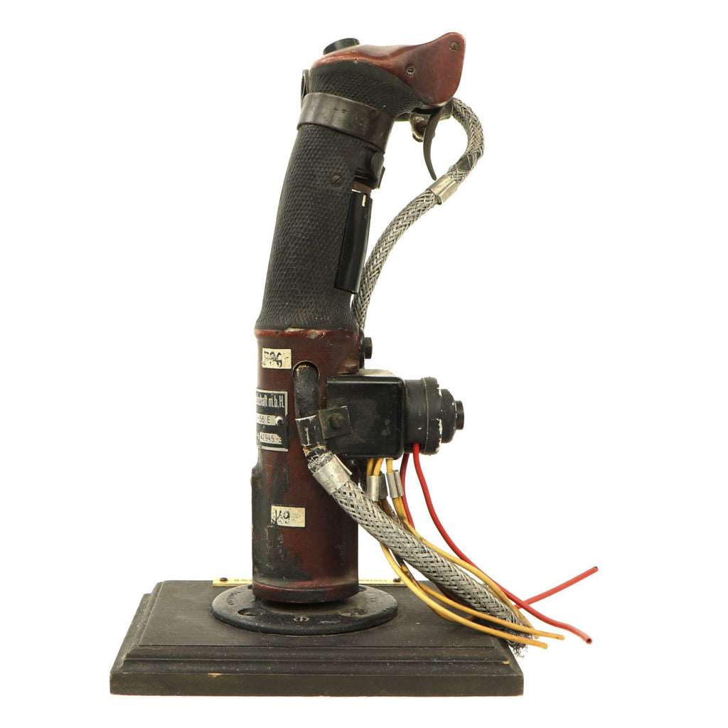 Original German WWII Luftwaffe Messerschmitt Bf 109 Control Stick KG12E - ME-109 Original Items