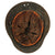 Original German WWII Service Worn M40 Single Decal Luftwaffe Helmet with Textured Paint - SE68 Original Items