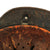 Original German WWII Service Worn M40 Single Decal Luftwaffe Helmet with Textured Paint - SE68 Original Items