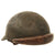 Original French WWII Model 1935 Tanker Armored Vehicle Helmet with R.F. Badge Original Items