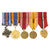 Original U.S. WWII 14th Air Force Flying Tigers Named Medal Grouping - Distinguished Flying Cross, Air Medal, Dog Tags Original Items