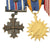 Original U.S. WWII 14th Air Force Flying Tigers Named Medal Grouping - Distinguished Flying Cross, Air Medal, Dog Tags Original Items