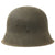 Original German WWII M42 Single Decal Luftwaffe Helmet with 59cm Liner - NS66 Original Items
