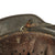 Original German WWII Luftwaffe M35 Double Decal Helmet with 57cm Liner & Chinstrap - marked EF64 Original Items