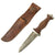 Original German WWII SA or NSKK Dagger USGI Modified to Fighting Knife with Sheath Original Items