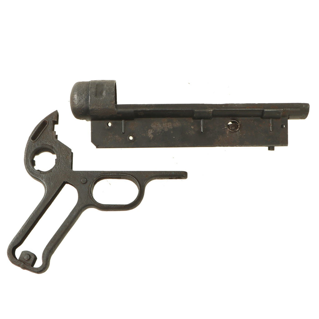 Original German WWII MP 40 Receiver Cup Frame by Steyr with Grip Frame - Maschinenpistole 40 Original Items