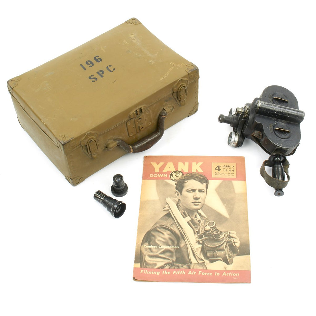 Original U.S. WWII 35mm Motion Picture Camera by Bell & Howell Company Original Items
