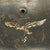 Original German WWII Luftwaffe M35 Single Decal Helmet with Removed Tri-Color Decal & 57cm Liner - marked ET64 Original Items