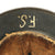 Original German WWII Luftwaffe M35 Single Decal Helmet with Removed Tri-Color Decal & 57cm Liner - marked ET64 Original Items