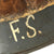 Original German WWII Luftwaffe M35 Single Decal Helmet with Removed Tri-Color Decal & 57cm Liner - marked ET64 Original Items