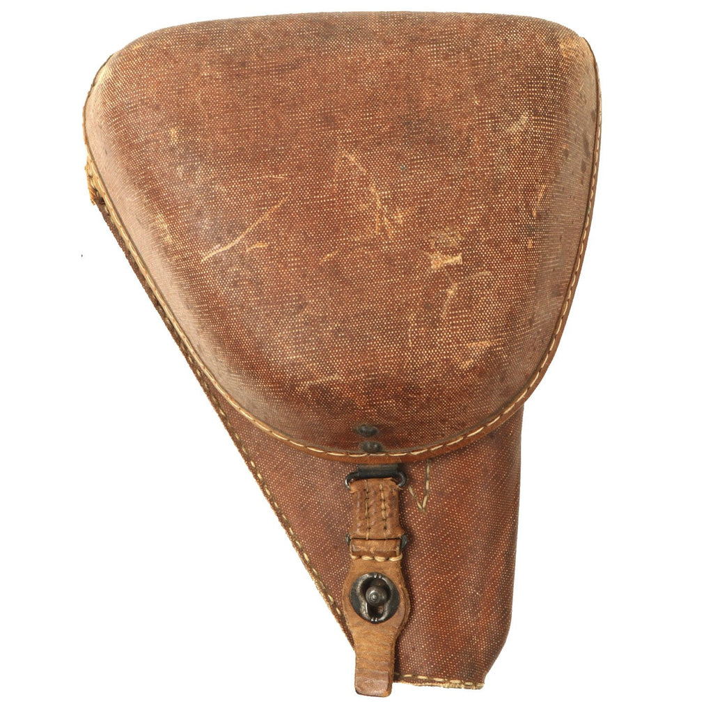 Original Japanese WWII Type 14 Nambu Pistol Rubberized Canvas Holster New Made Items