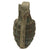Original U.S. WWII MkII Inert Practice Pineapple Fragmentation Hand Grenade Original Items