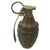 Original U.S. WWII MkII Inert Practice Pineapple Fragmentation Hand Grenade Original Items